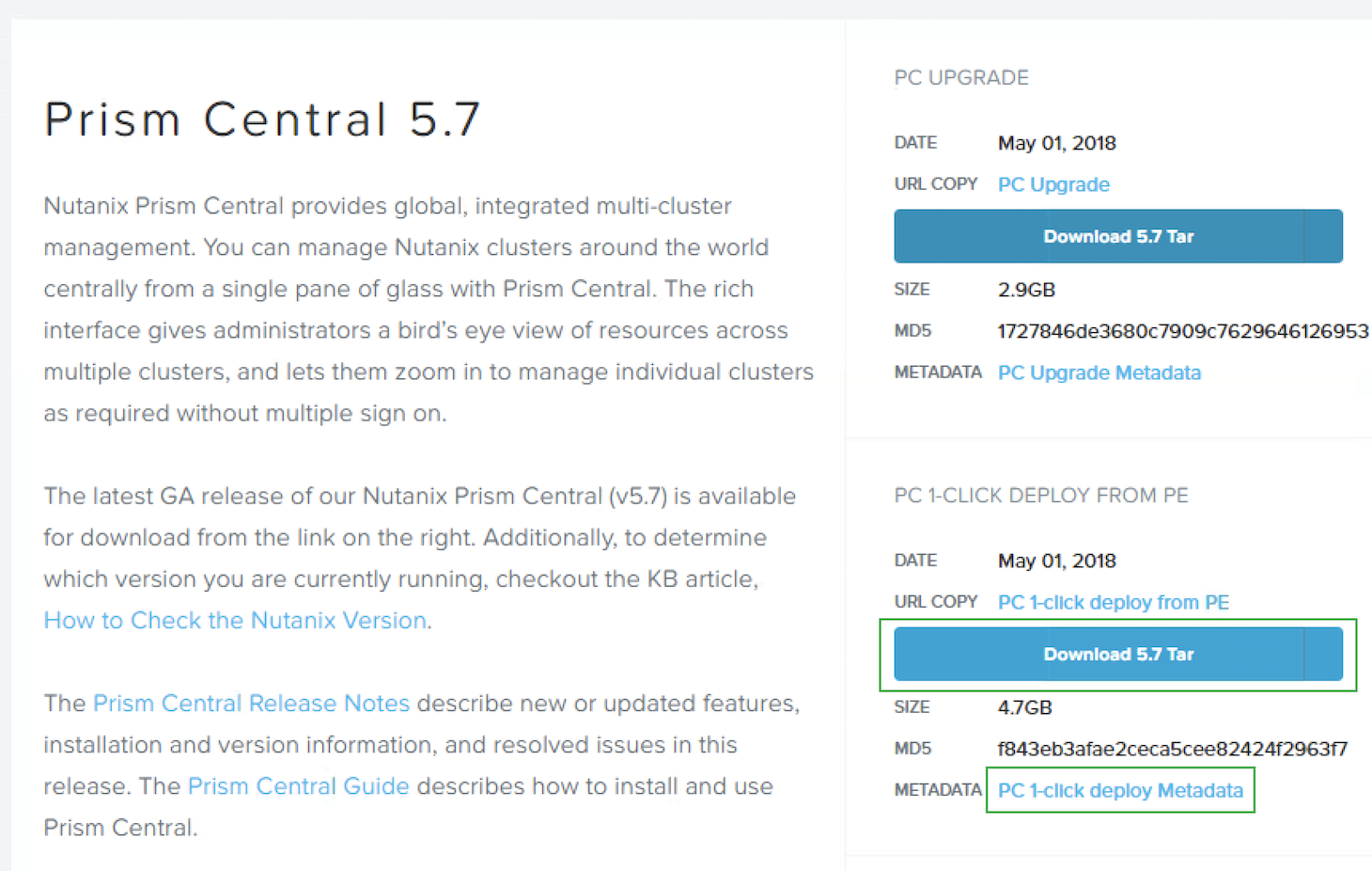 Deploy Nutanix Prism Central Via Prism Element – Virtualization, DBaaS &  Whatever Crosses My Mind